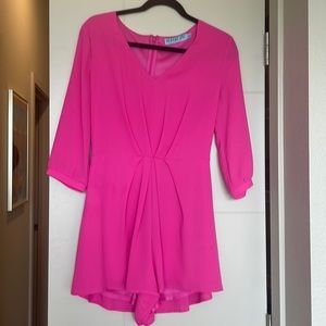 Hot Pink Barbiecore Romper